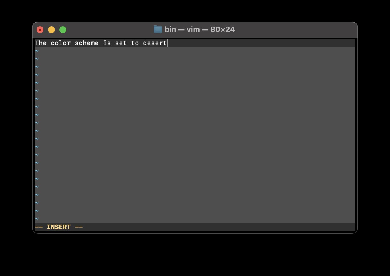 How to Change Background/Foreground Color to Vim